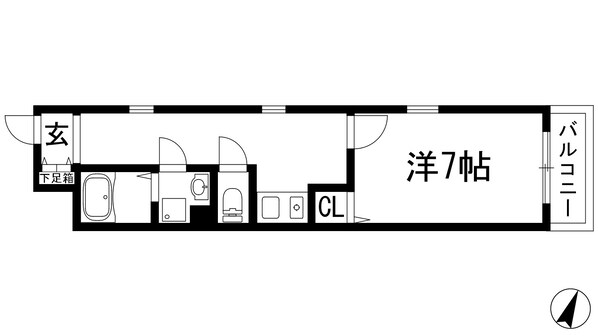 ゴールドウエストの物件間取画像